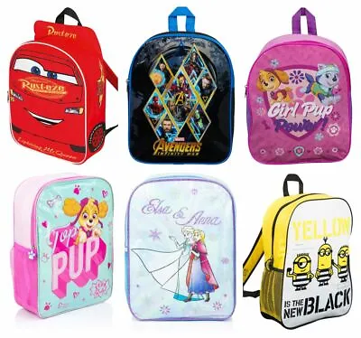 £7.49 • Buy Disney Girls Boys Kids Childrens Backpack Rucksack Marvel School Bag - Gift