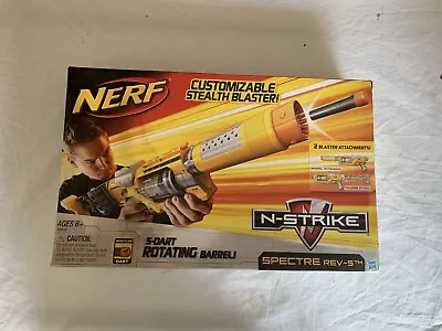 Brand New NERF N-Strike SPECTRE REV-5 Dart BLASTER Rare • $70