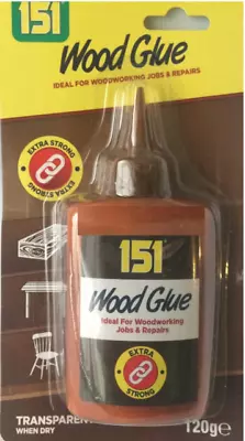 £3.45 • Buy Wood Glue PVA Fast Working Super Strong Non TOXIC120G