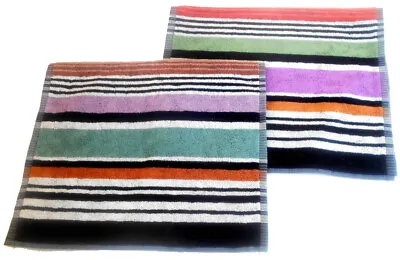 MISSONI HOME TWO HAND TOWELS 16x28in LIMITED EDITION BRAND PACKAGING  AYRTON 101 • $85