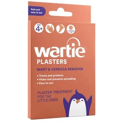 Wartie Plasters - Verruca & Wart Remover - Protect Treat And Prevent - Easy W... • £9.08