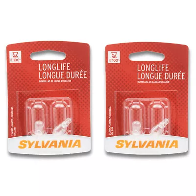 Sylvania Long Life - Two 2 Packs - 24LL Light Bulb Courtesy Side Marker Xa • $9.98