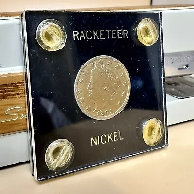 1883 Racketeer Gold Plated Liberty Head V Nickel No Cents • $350