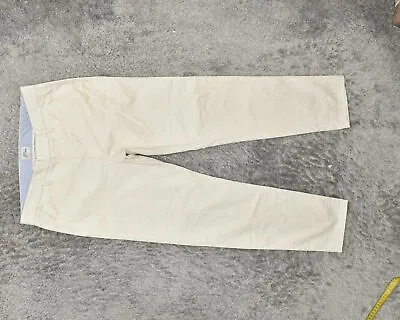 J. Crew Women's Size 28 Chino Slim Boyfriend Pants  Beige Cotton Blend • $18.70