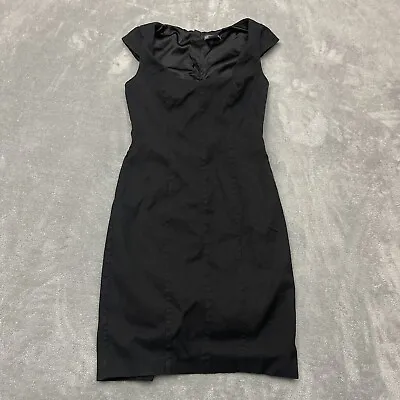 $15.94 • Buy AX Armani Exchange Women's A Line Style Black Dress Size 2