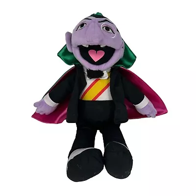 Sesame Street Gund The Count 14  Plush Doll Stuffed Animal Muppets Vampire 2011 • $17