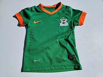 Kids Nike Zambia National Soccer Team Jersey Youth Sz S. 2013. (4-5yr Old)  • $30