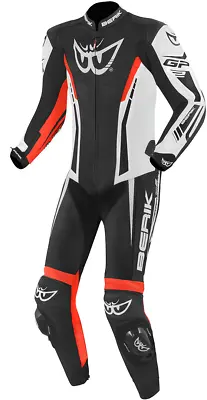Motorcycle Custom Leather Racing Suit Motorbike Riding Suit All Sizes Available • $366
