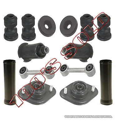 Bmw E30 Rear Trailing Control Arm Subframe Shock Mount Sway Bar Bushing Kit 14 • $175.99