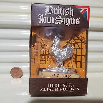 Lesney Matchbox BRITISH INN SIGNS Heritage Metal Miniatures THE COCK Mint In Box • $20.59