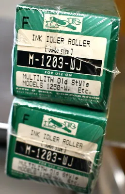 M-1203-WJ Multilith Ink Rider Rollers Set Of 2 Rollers  • $30