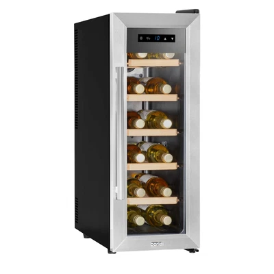 £184.98 • Buy Baridi 12 Bottle Wine Cooler Fridge, Touch Controls, LED Light, Stainless Steel