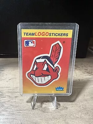 1991 Cleveland Indians Team Logo Sticker • $2.50