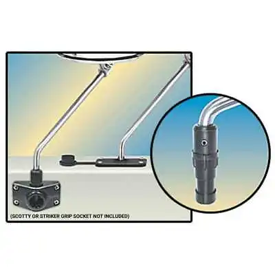 Magma A10-165 Scotty/Striker Grip Socket Kettle Mount Marine Grills Boat RV • $55.83