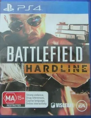 Battlefield Hardline (PlayStation 4 2015) Tested And Working Free Shipping  • $14.99