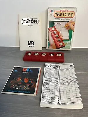 Vintage Travel Yahtzee 1983 By MB Games P1048 • £12.95