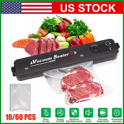 $18.99 • Buy Vacuum Sealer Machine Food Preservation Storage Saver Automatic Seal With Bag US