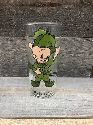 Vintage 1973 Elmer Fudd Looney Tunes Pepsi Glass 8A • $10.49