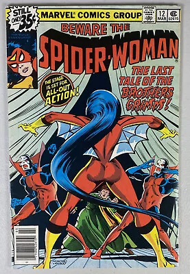 Spider-Women 12 Marvel Comics 1978 Newsstand Edition FN+ Brothers Grimm • $14.99