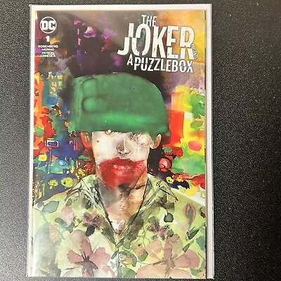 The Joker Presents: A Puzzle Box #1 David Choe Art Variant Comic Book Rare DC • £36.91