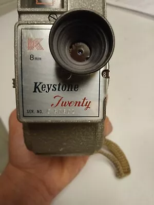 KEYSTONE K-20 Twenty Vintage Movie 8mm Film Camera USA • $5