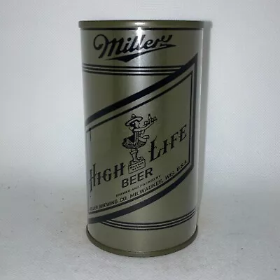 Miller High Life WWII Olive Drab REPLICA / NOVELTY Beer Can Plastic Label • $18