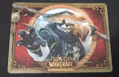 World Of Warcraft Mists Of Pandaria Collectors Edition Mouse Pad Replacement • $19.99