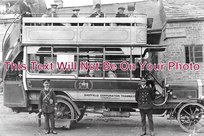 £8.95 • Buy YO 7343 - Sheffield Corporation Tramways Bus, Totley, Yorkshire