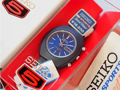 Unused SEIKO Speed Timer Chronograph Cal.7017 Vintage Men's Watch 1972's • $3446.67