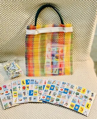 Mini Loteria Mexican Bingo Game Boards With Playing Cards  10 Mini Cards • $14