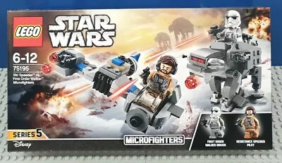 LEGO Star Wars 75195 ~ Ski Speeder Vs First Order Walker Microfighters ~ BNISB  • $55.95