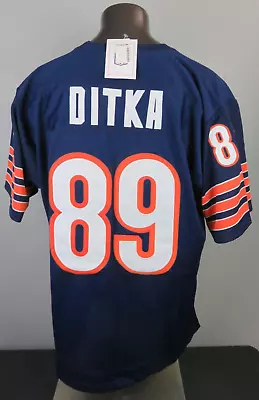 Authentic Mitchell & Ness Mike Ditka Chicago Bears Jersey Size 54 Vintage New • $149.99