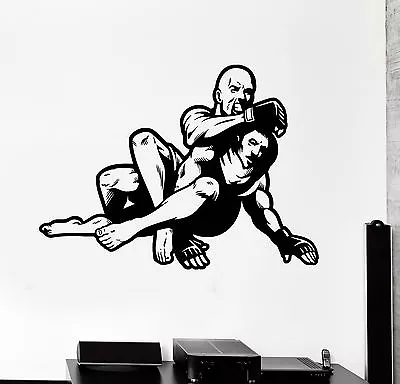 Vinyl Wall Decal MMA Fight Fighters Martial Arts Sports Stickers (ig4210) • $29.99