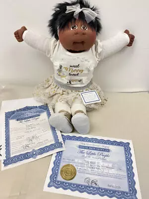 22  African American 2020 Cabbage Patch Kid Soft Sculpture Doll Joy Ann Lpk20 • $349.99