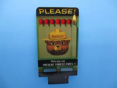 Miller Engineering N/ho Scale Neon Sign - Smokey The Bear  Limited Edition! New! • $32.95