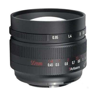 7Artisans 50mm F/0.95 A008B-M For M43 Micro Four Thirds No Hidden Cost • £210.63