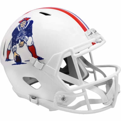 NEW ENGLAND PATRIOTS 1982-89 Riddell Throwback Replica Football Helmet • $139.95