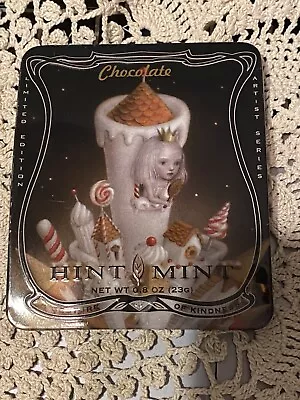Hint Mint Tin With Some Chocolate Mints A Gesture Of Kindness  Artist Series • $7.95