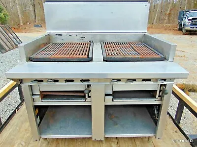 $1500 • Buy Commercial Gas Kitchen Broiler Grill Stove Montague UF-48R