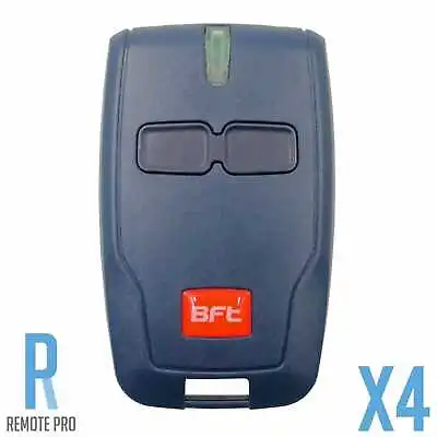 4 X Genuine BFT Mitto Garage/Gate Remote Type B RCB TX2/TX4/0678 2 Button • $175.60