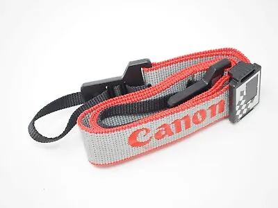 Canon Grey/Red Neck Strap For EOS Cameras • £4.99
