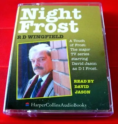 £2.99 • Buy R.D.Wingfield Night Frost 2-Tape Audio David Jason Inspector Jack/A Touch Of