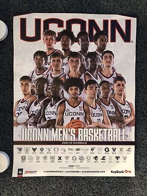 2022-23 Uconn Men's Basketball Team Poster - Final Four -  Ncaa National Champs! • $4.99