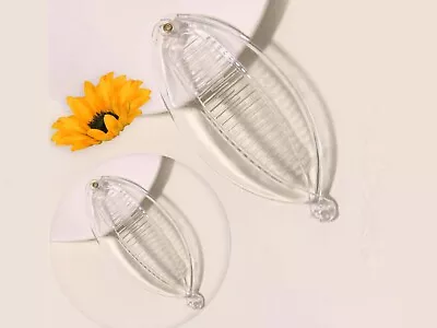 New Clear 14CM NEW FISH BANANA HAIR CLIP GRIP Slide Comb Hair Accessories Brown • £2.69