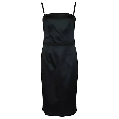 Dolce And Gabbana D&G Black Bustier Corset Dress IT38 UK6-8 US2 EU32 • £100