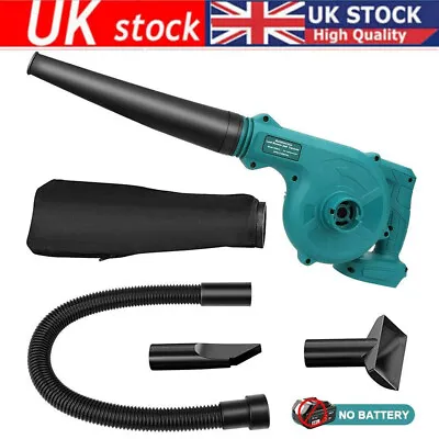 For Makita 18V Cordless Air Blower Garden Snow Dust Leaf Electric Blower Vacuum • £13.99