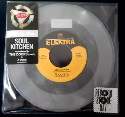 The DOORS Soul Kitchen RSD 45 Clear Vinyl ~ FACTORY SEALED ~ • $49.99