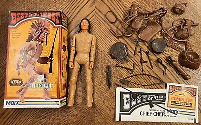 NICE! Marx Johnny West Vintage BOTW Best Of The West Chief Cherokee W/Box • $200