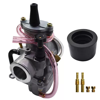 21mm Carburetor For Mortorcycle 2 Stroke 50cc -100cc  PWK Racing Carburetor • $26.28