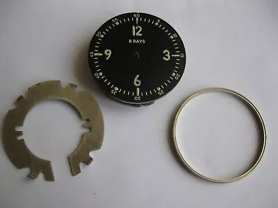 WATCH 31412 Bulova Type 43F-1 8 Days Military Aircraft Cockpit Clock.  For PARTS • $69